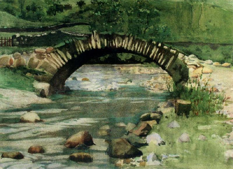 William Stott of Oldham A Bridge Spain oil painting art
